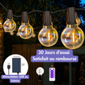 Guirlande Solaire G40 – Éclairez vos soirées avec charme et fiabilité