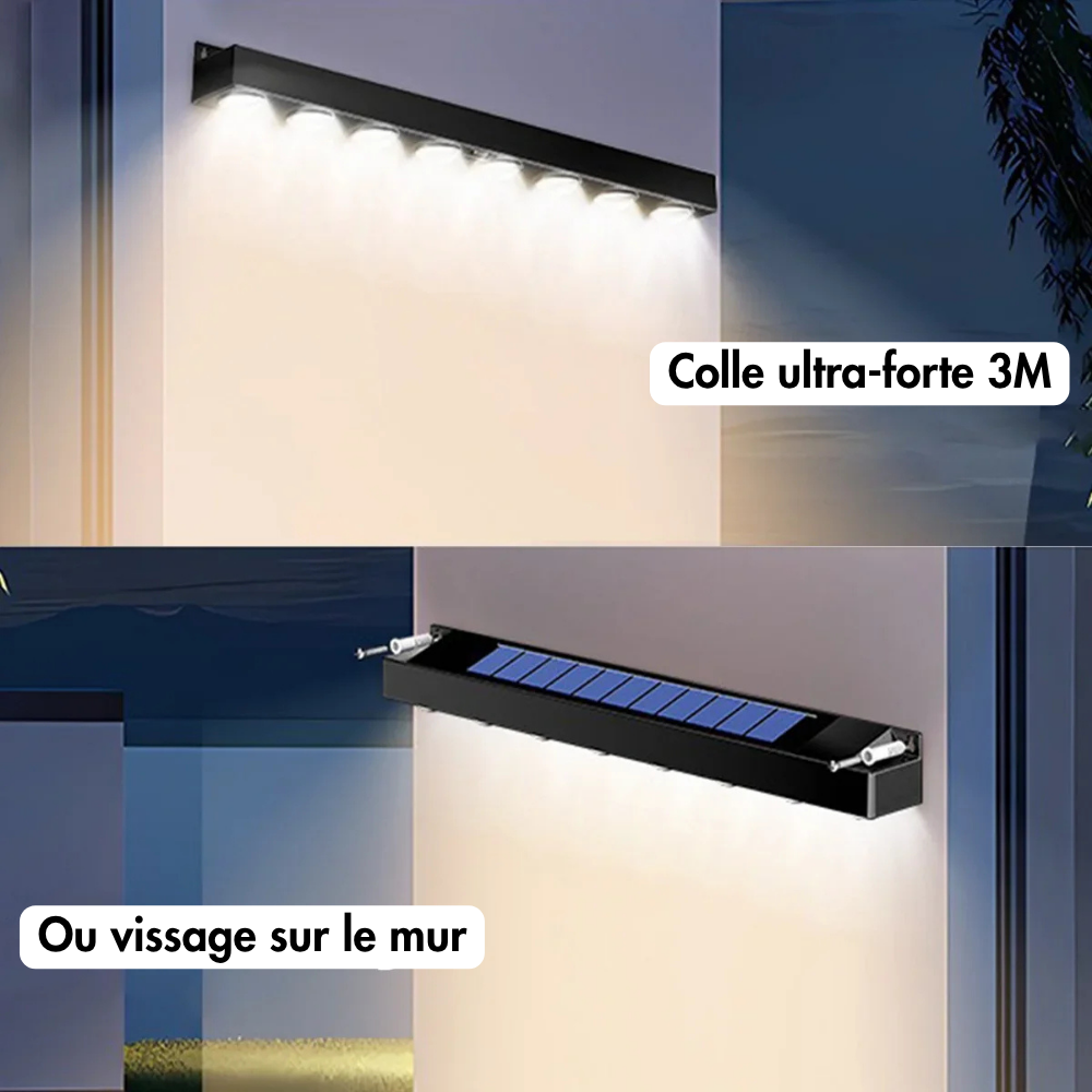 Applique solaire LED Pureva Sign