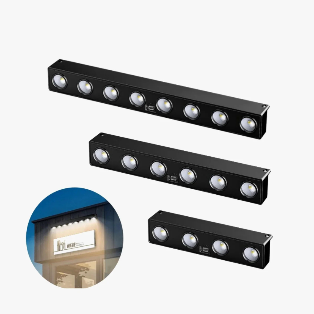 Applique solaire LED Pureva Sign